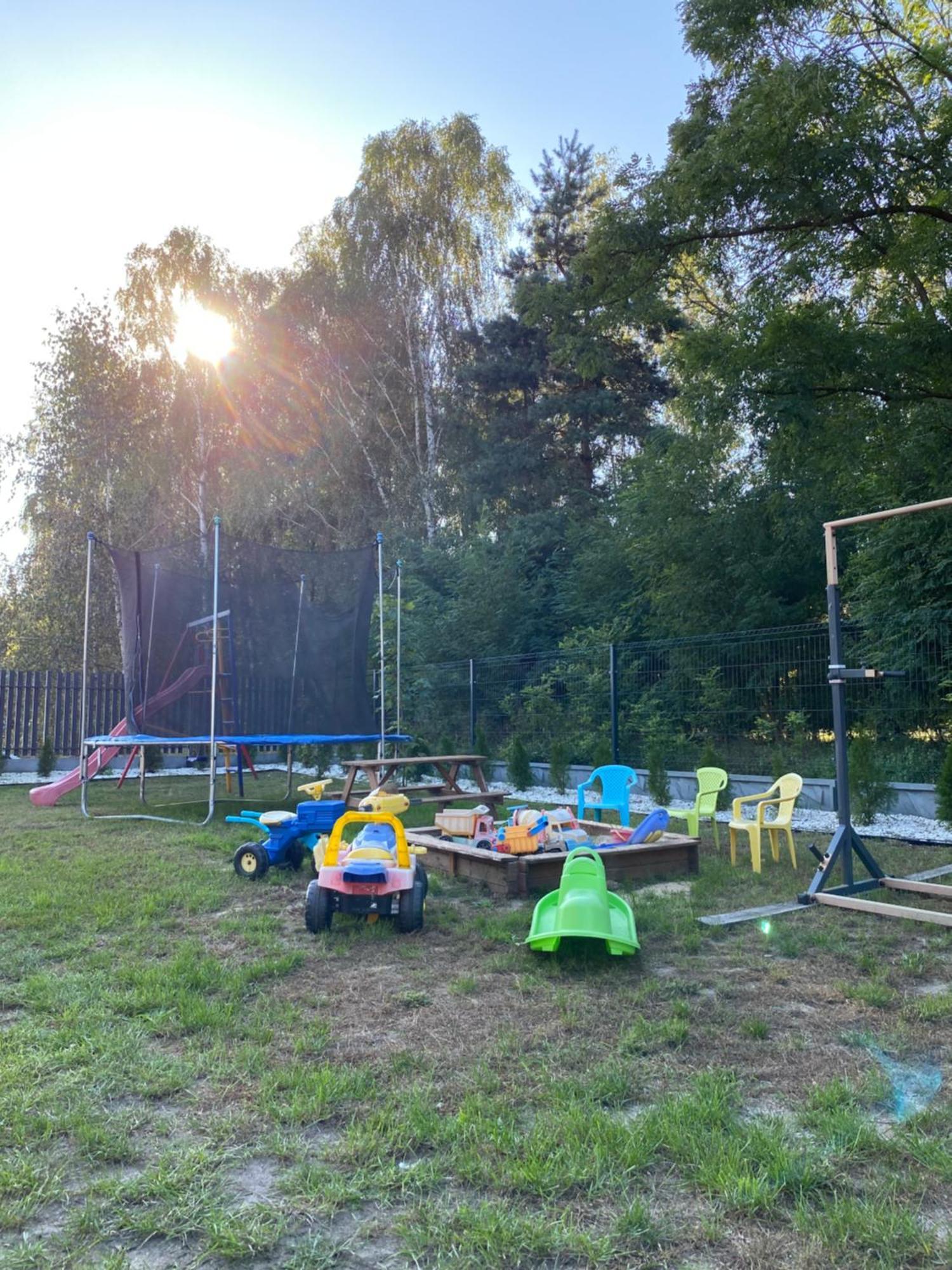 Maciejowka Gospodarstwo Agroturystyczne Poddebice Luaran gambar